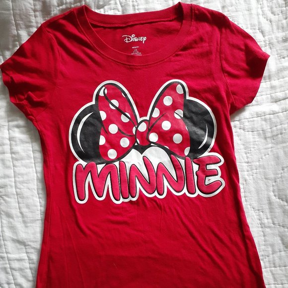 Disney Tops - Disney Minnie Junior T Shirt